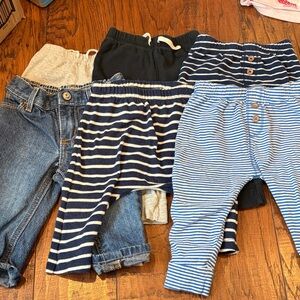 Assorted Baby Pants Collection 12 mo